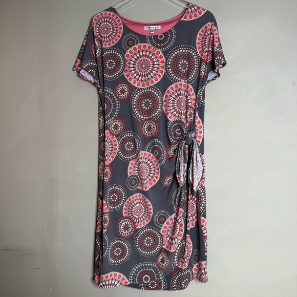 Robbie Bee Short Sleeve Sheath Dress size large - Picture 2 of 9